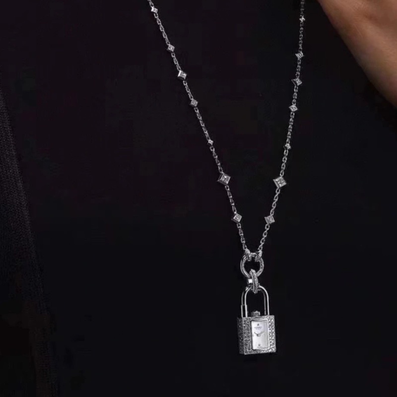 Hermes Kelly Joailliere 白金鑽石手環-5