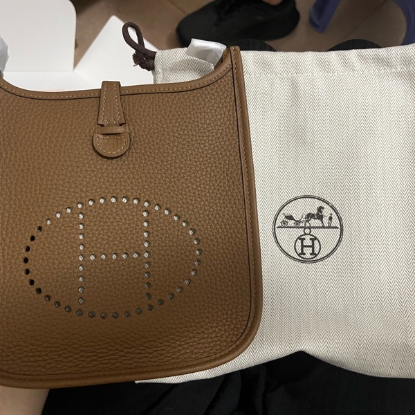 🤎Hermes Evelyne16 百搭3G栗色銀扣 K刻🤎-5