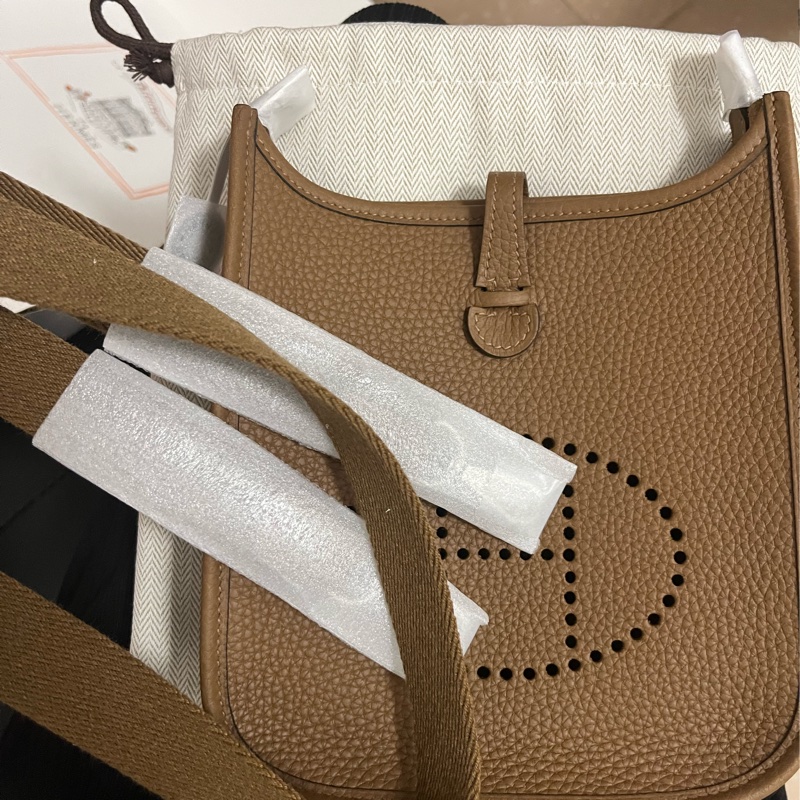 🤎Hermes Evelyne16 百搭3G栗色銀扣 K刻🤎-8
