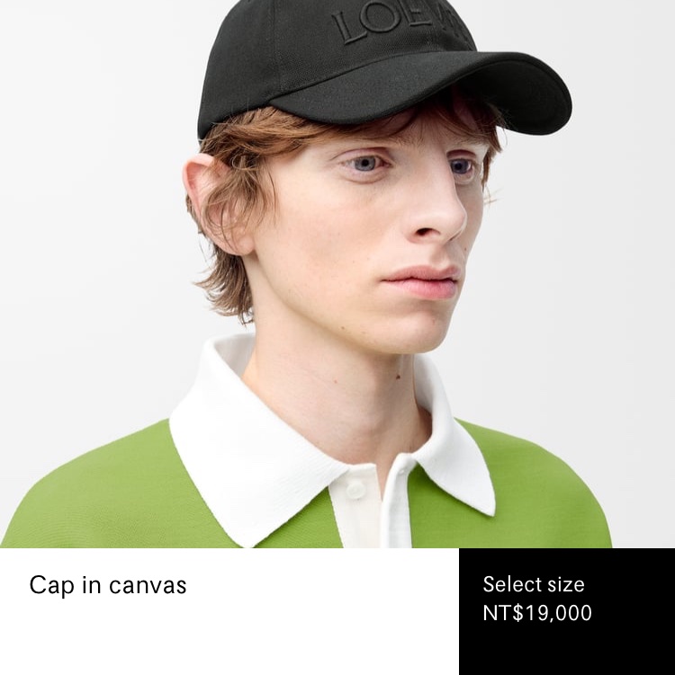 (降價)LOEWE 羅威黑 LOGO 帽子-4