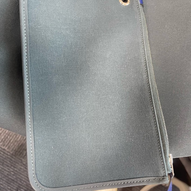 Hermes愛馬仕 herbag31 藍拼藏青 Y刻 肩背包-11