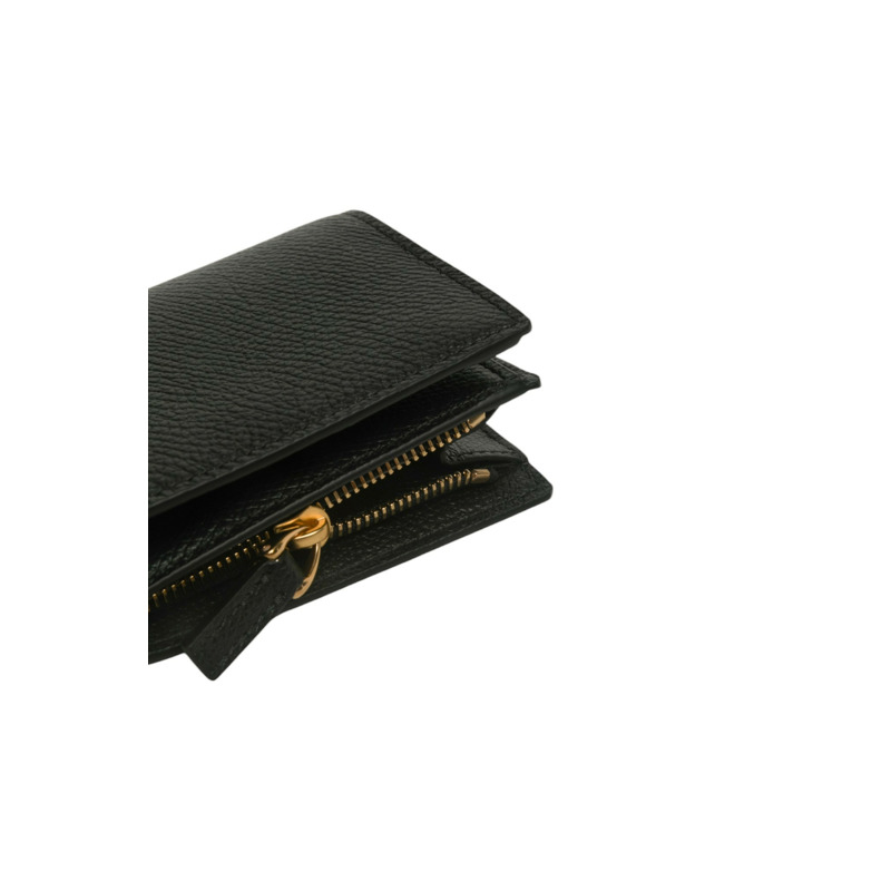 粒面小牛皮革銀包-2