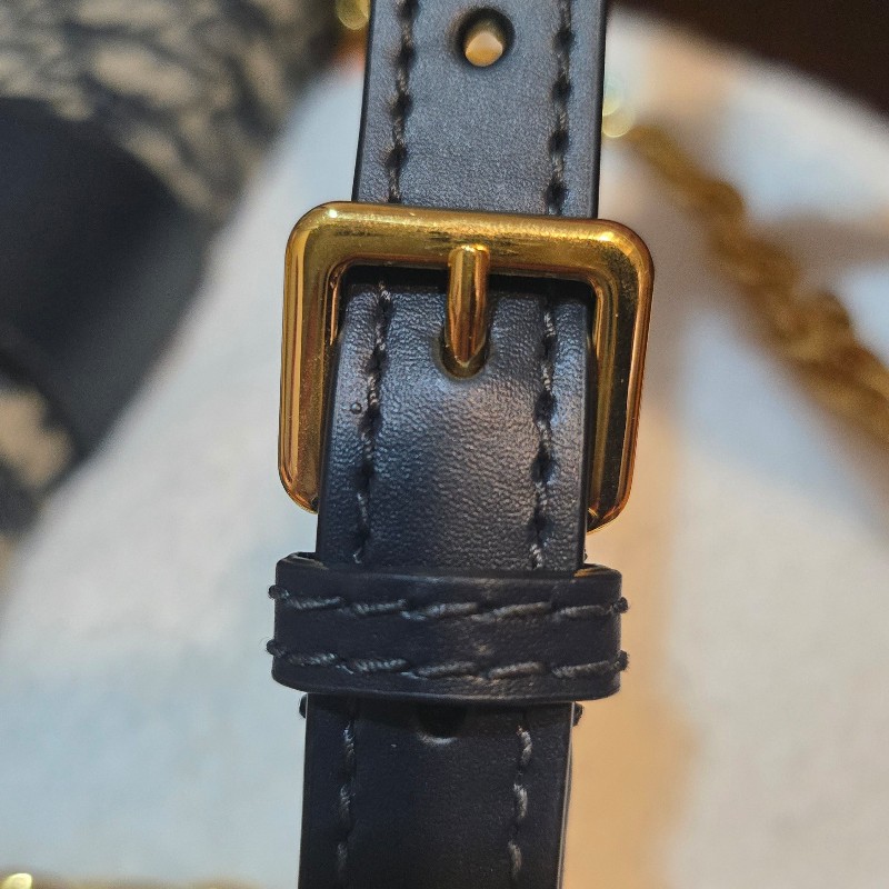 Dior蒙田包30 Montaigne 鏈帶包
藍色 Dior Oblique 緹花-14