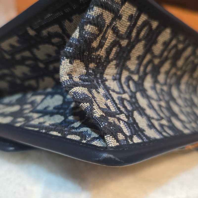 Dior蒙田包30 Montaigne 鏈帶包
藍色 Dior Oblique 緹花-20