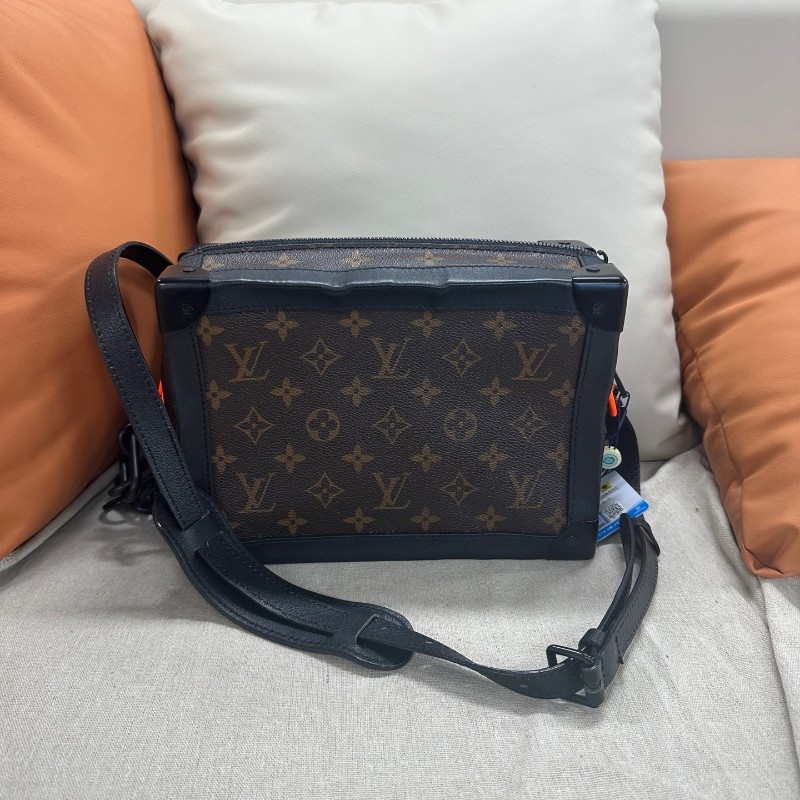 LV/路易威登 Virgil Soft Trunk 老花盒子包 2018 尺寸：25×17×10cm-0