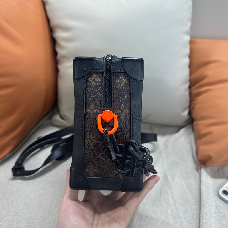 LV/路易威登 Virgil Soft Trunk 老花盒子包 2018 尺寸：25×17×10cm-2