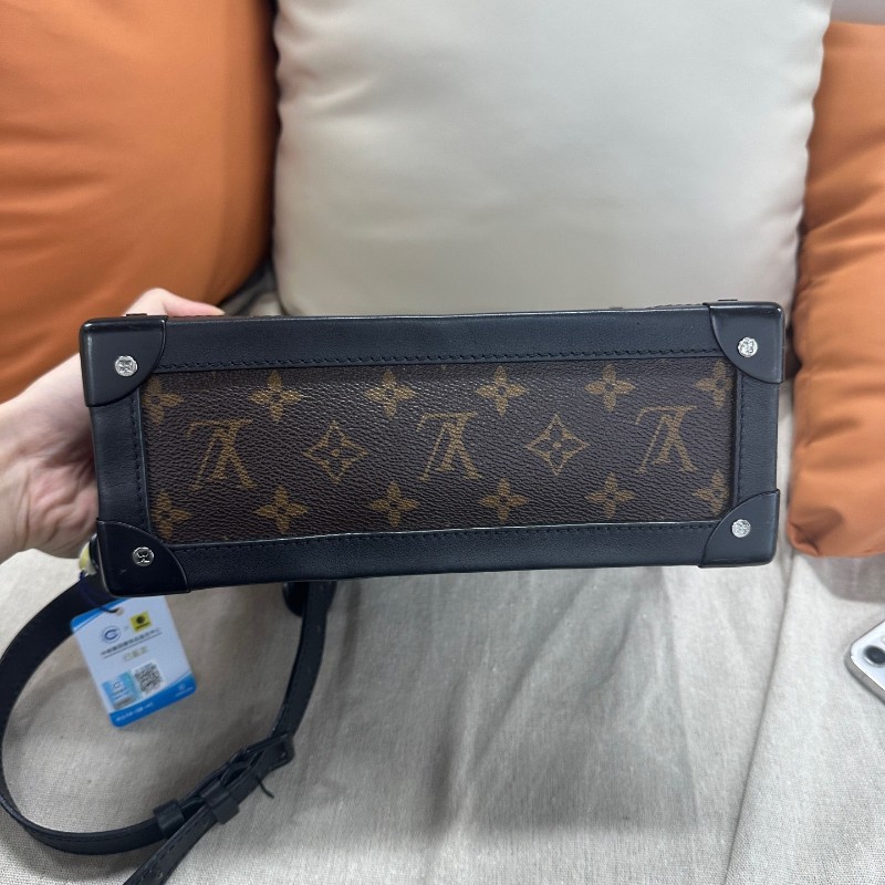 LV/路易威登 Virgil Soft Trunk 老花盒子包 2018 尺寸：25×17×10cm-5