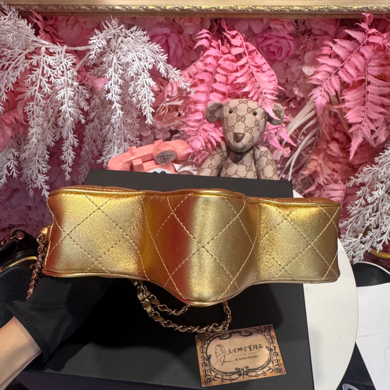 Chanel 星星斜背包/限量款/王吉娜古董精品-5