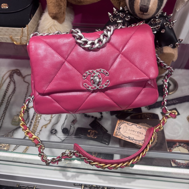 Chanel 19包芯片款最低價/王吉娜古董精品-0
