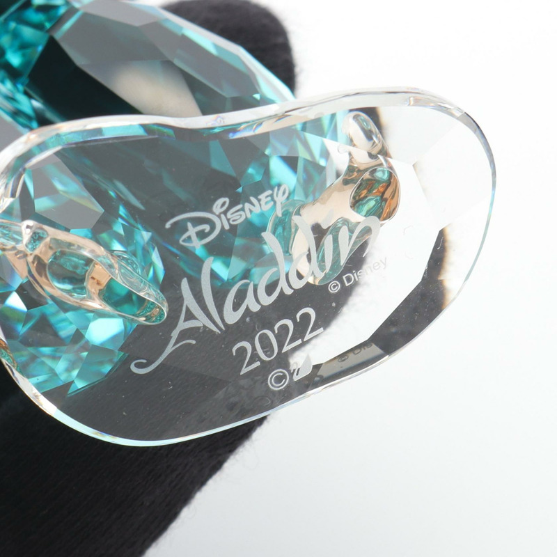 施華洛世奇阿拉丁與茉莉雕像其他雜貨水晶綠色多色二手男女通用-4