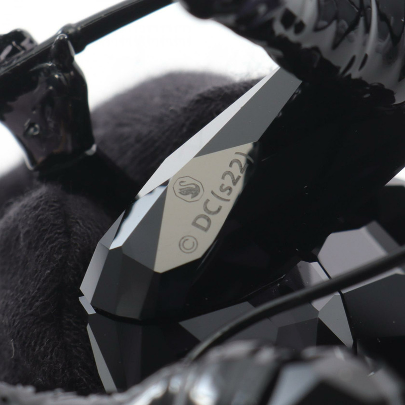 施華洛世奇貓女擺飾 其他雜項 水晶 黑色 二手 男女通用-4