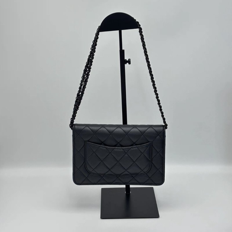 CHANEL 23B SoBlack Woc 19*12*4 99新配件盒子塵袋-5