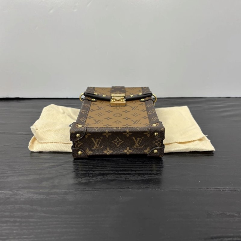 LV Trunk Vertical鏈條盒子手機包 11*17.5*3.5 全新閒置配件盒子塵袋購證-3