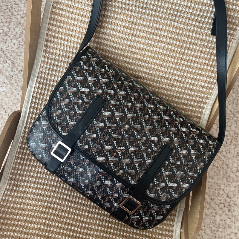 goyard 雙扣郵差包大號-0