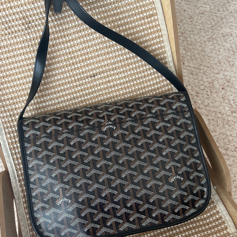 goyard 雙扣郵差包大號-5