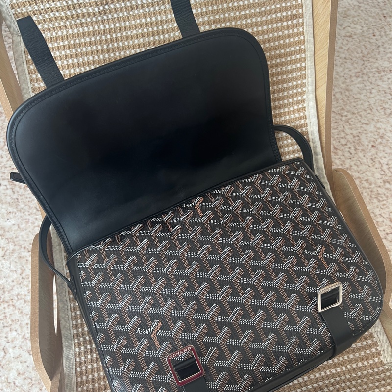 goyard 雙扣郵差包大號-7