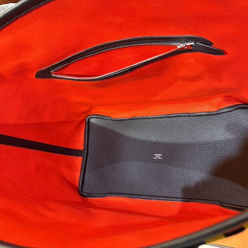 *SHIHNA名牌精品*  Hermès Pursangle Tote Bag U刻 橘色-5