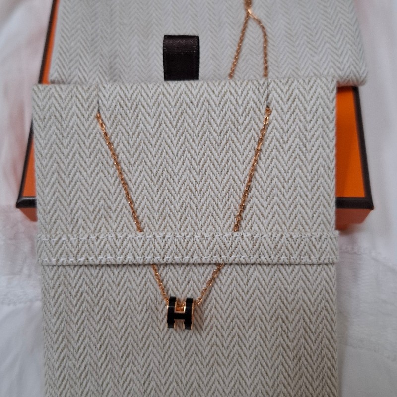 全新 愛瑪仕mini pop H項鍊-2