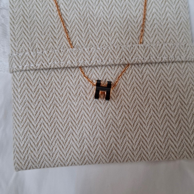 全新 愛瑪仕mini pop H項鍊-3