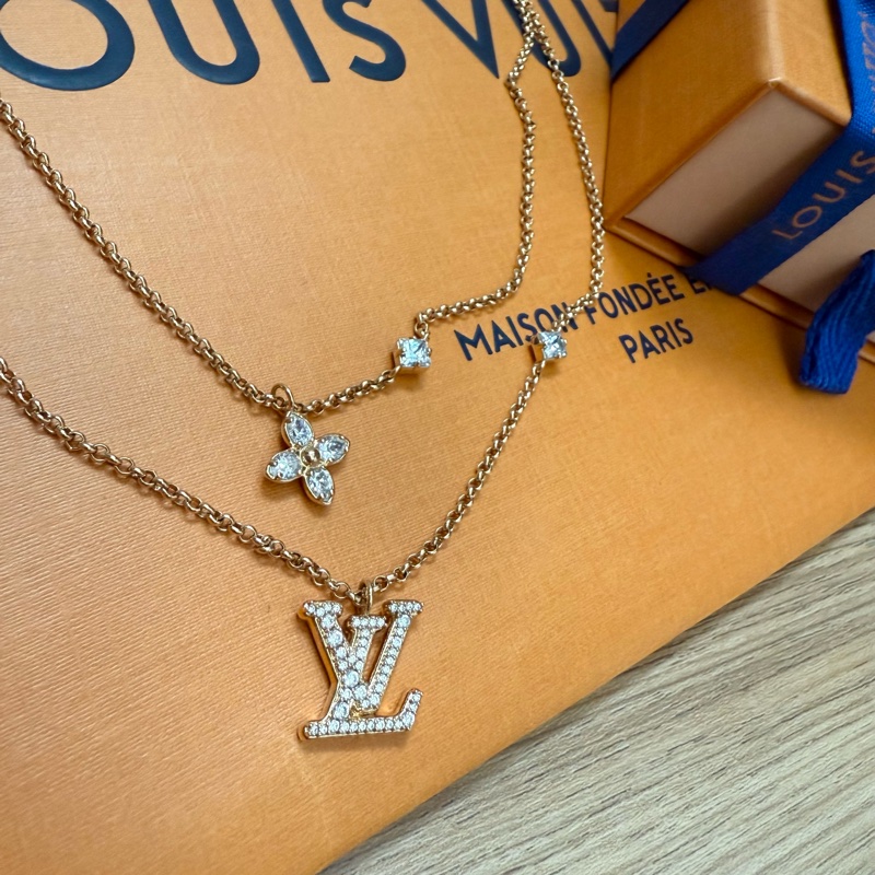 Lv Lady Lv雙鏈項鏈-2