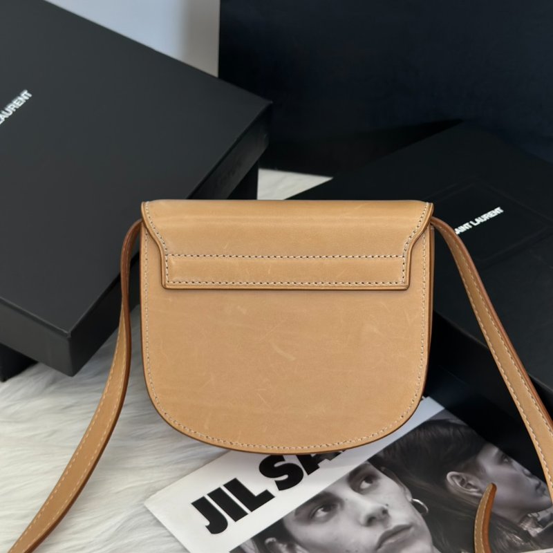 YSL Kaia馬鞍包 - mini奶茶金-8