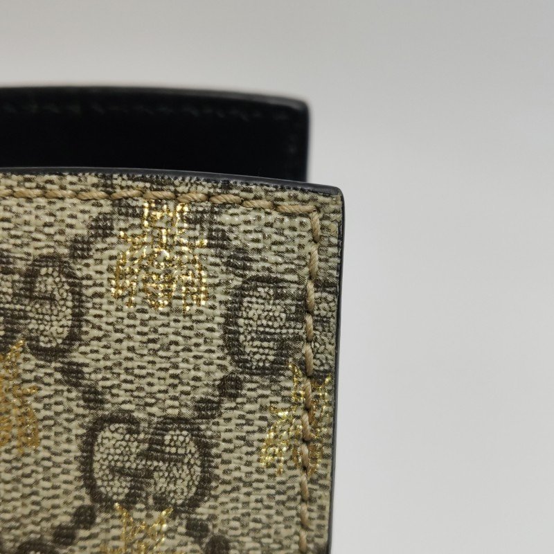 Gucci Padlock 小號 牛皮 蜜蜂 印花 鎖扣 單肩包-18