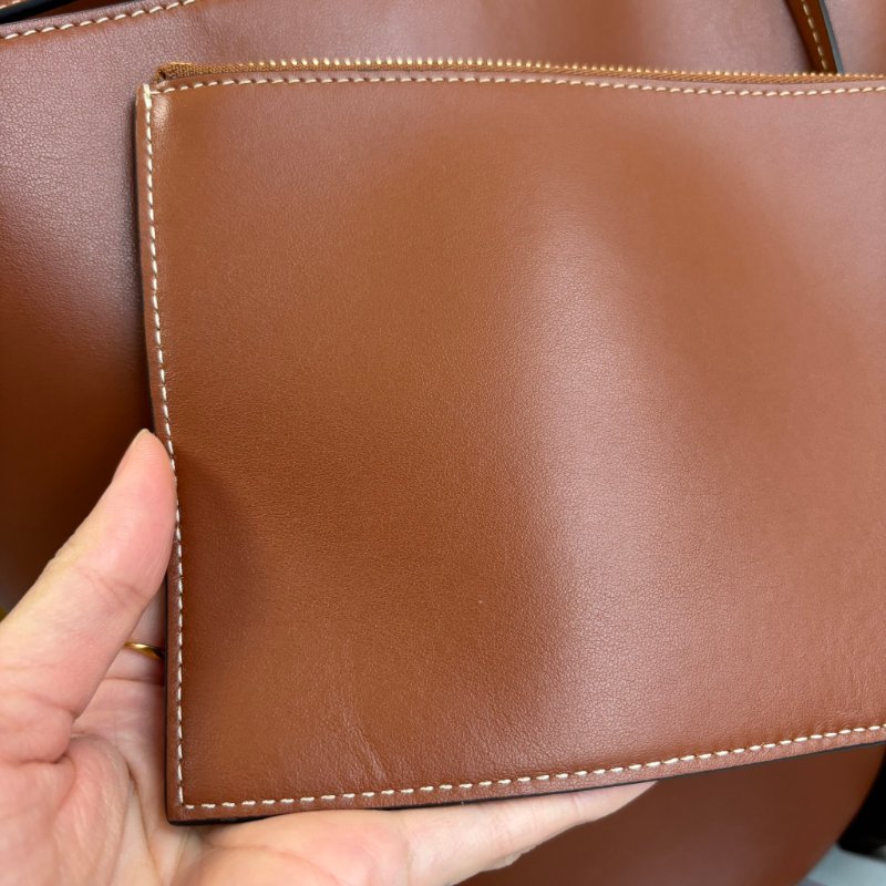 ::CELINE:: 焦糖色 Teen Bucket16 手提肩背包 斜背包-30