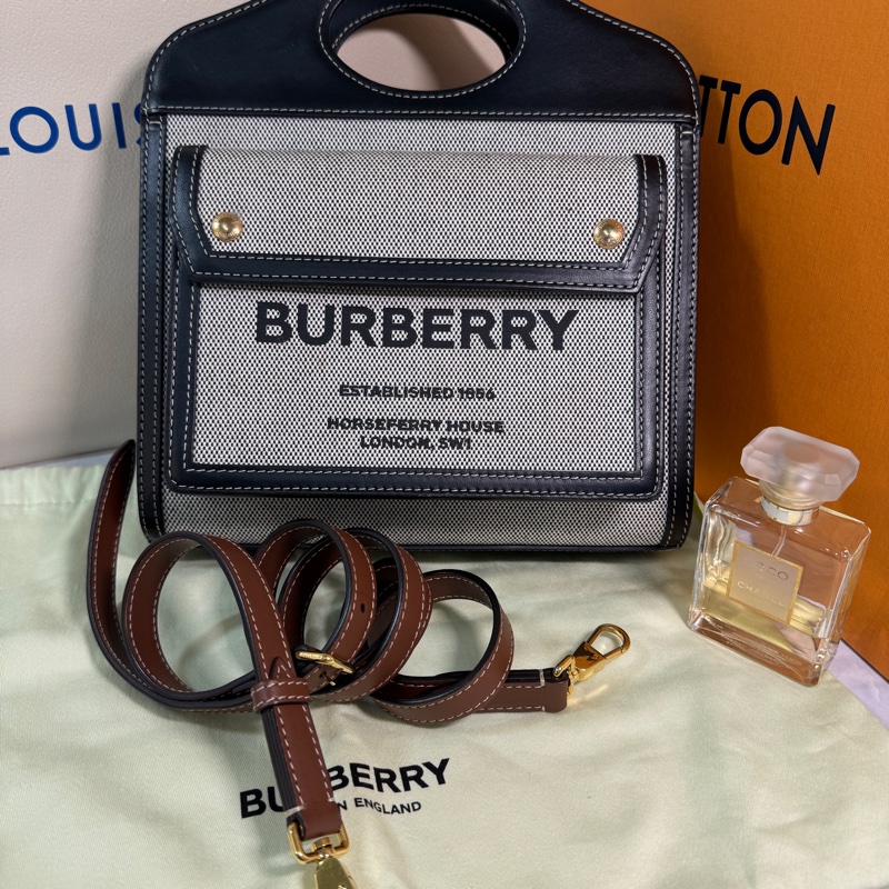 #Burberry #學院包 #斜背包 #經典英格蘭風🥰-5