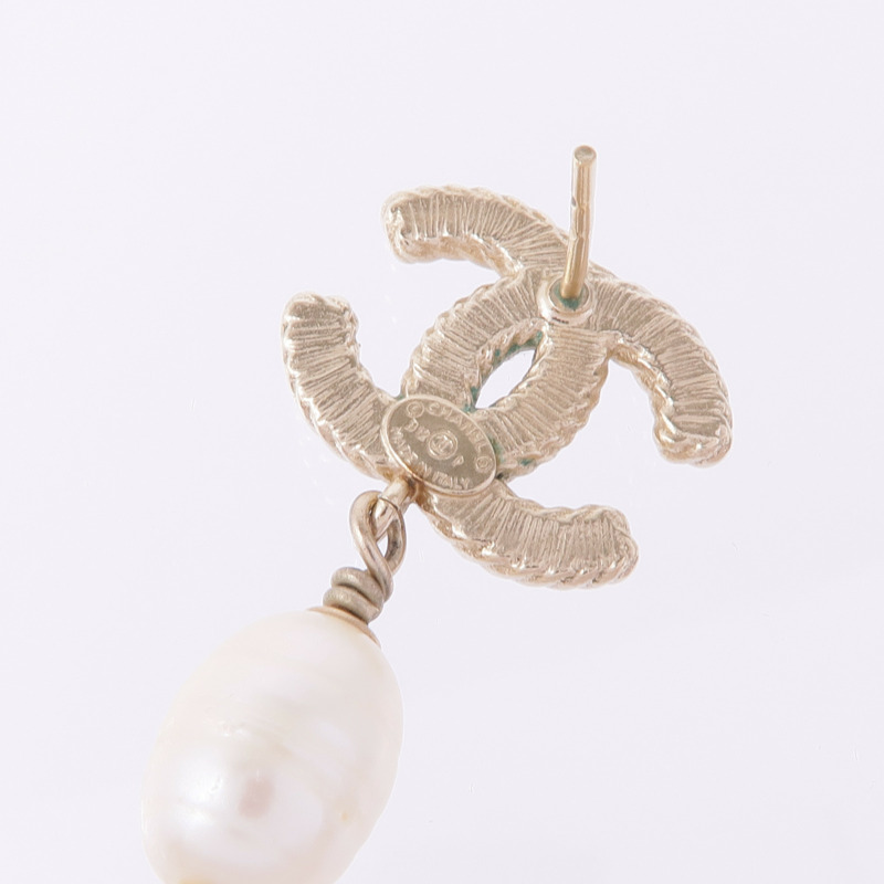 CHANEL 金屬/PVC Earrings耳環-5