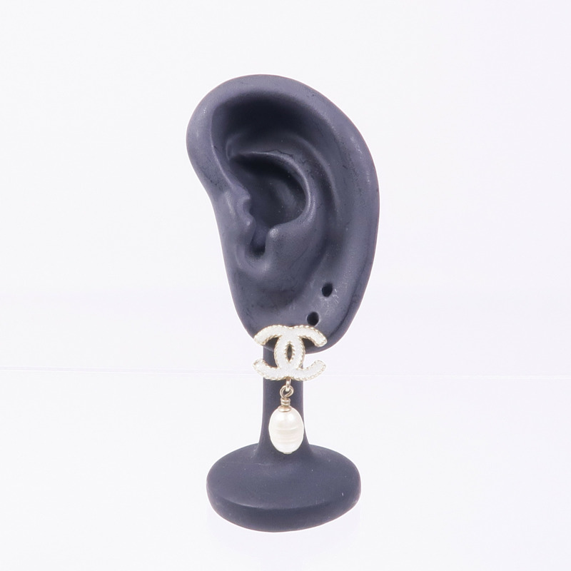 CHANEL 金屬/PVC Earrings耳環-6