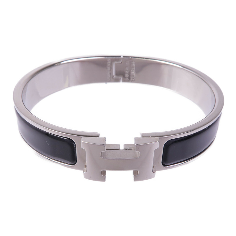 HERMES 金屬/琺瑯Clic H手鐲-0