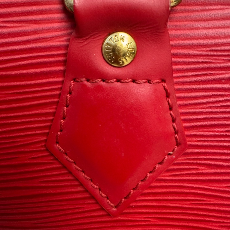 Louis Vuitton 紅色 EPI水波紋琴譜包-19