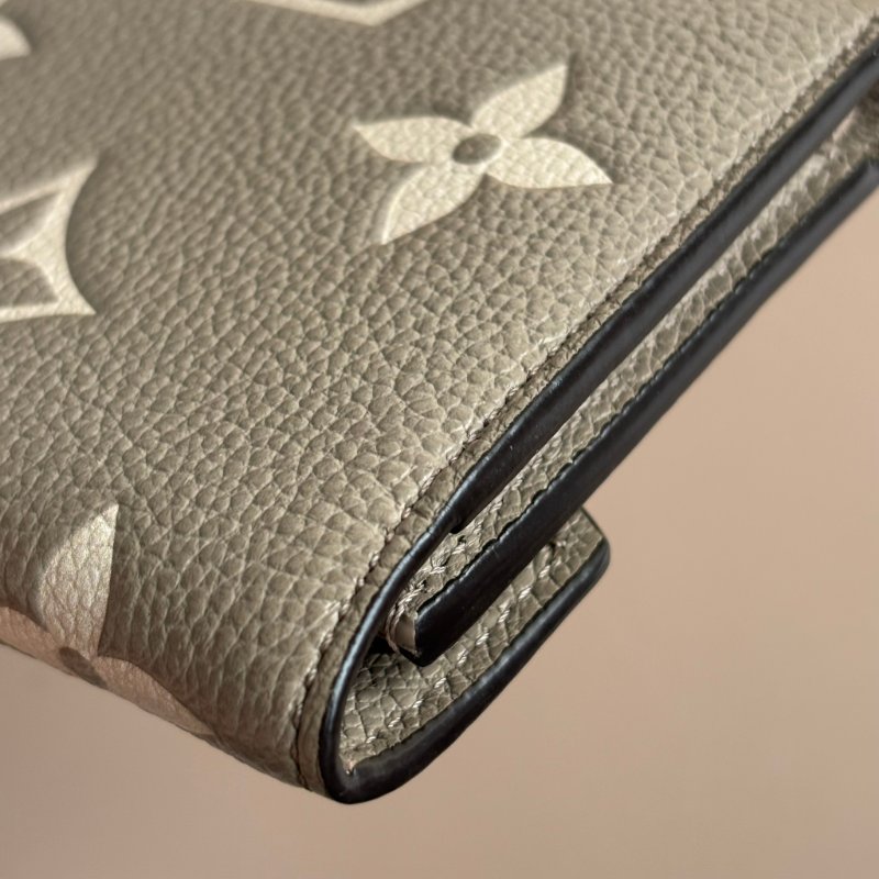 ::LOUIS VUITTON:: LV M81861 Victorine Wallet 斑鳩灰 信封式三摺短夾 小短夾-21