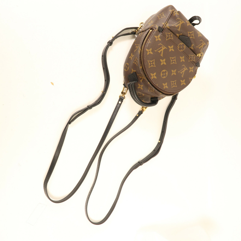 LOUIS VUITTON Monogram Palm Springs Mini金扣背包-7
