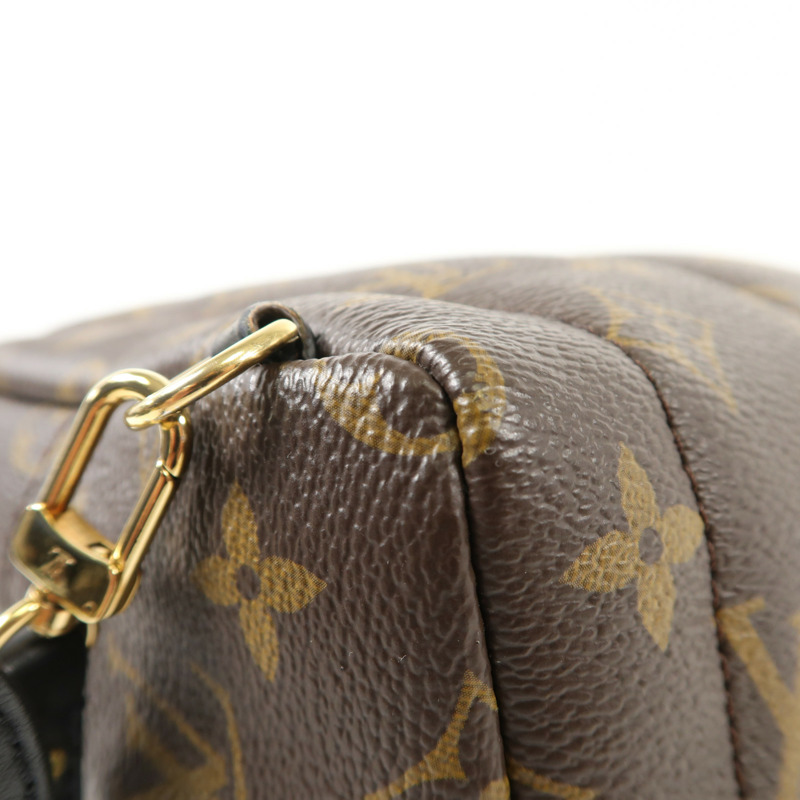 LOUIS VUITTON Monogram Palm Springs Mini金扣背包-10