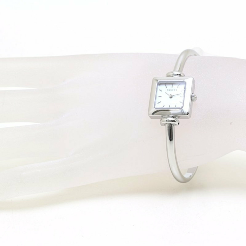 GUCCI 手環手錶 YA019518 1900L 女款不鏽鋼 130426-1
