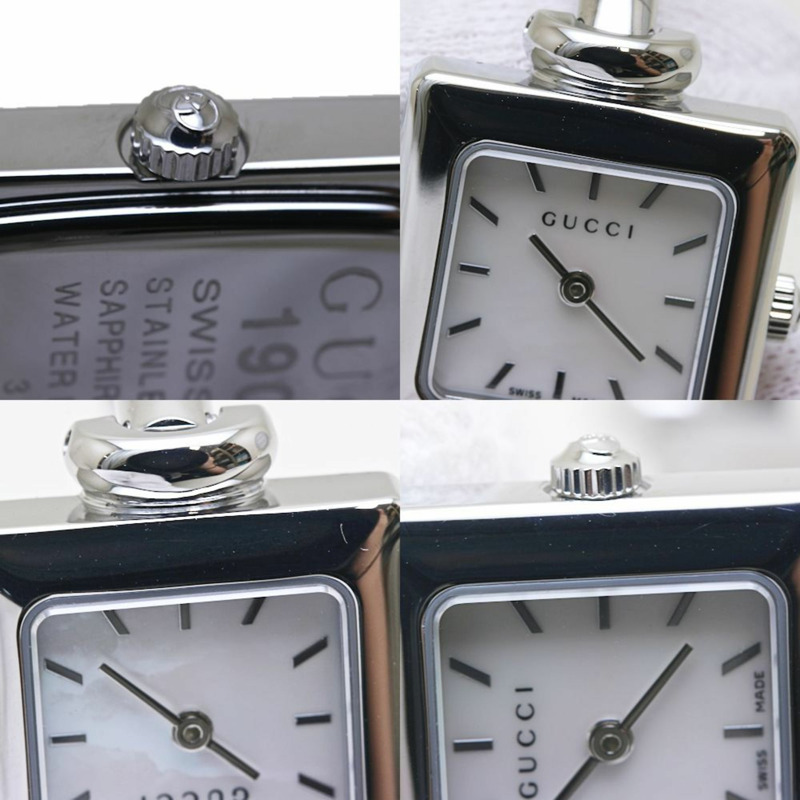 GUCCI 手環手錶 YA019518 1900L 女款不鏽鋼 130426-7