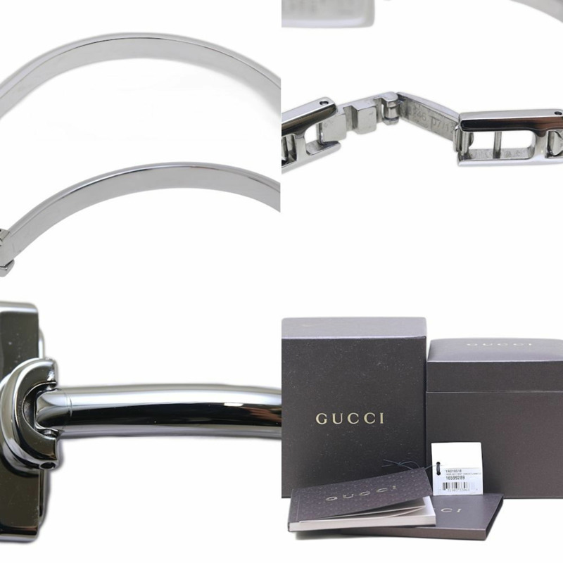 GUCCI 手環手錶 YA019518 1900L 女款不鏽鋼 130426-8