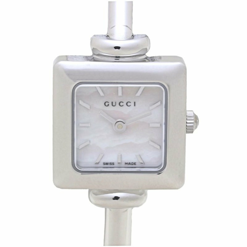 GUCCI 手環手錶 YA019518 1900L 女款不鏽鋼 130426-9
