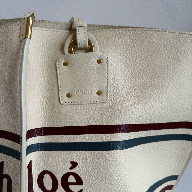 Chloe 托特全皮革 很好裝 很有型-3