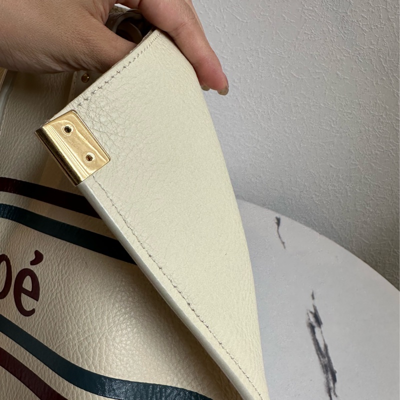 Chloe 托特全皮革 很好裝 很有型-4