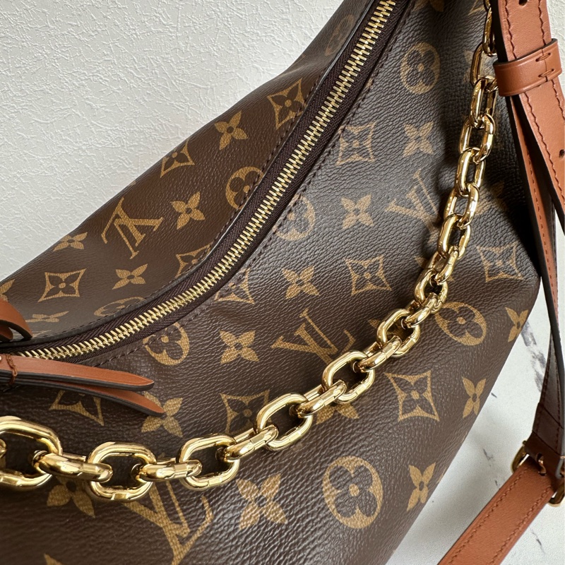 m46311 雙色彎月包 loop hobo-4