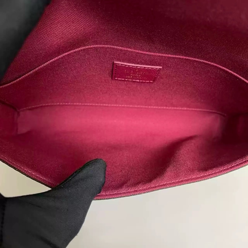 Louis Vuitton 老花 三合一 粉紅內裡-4