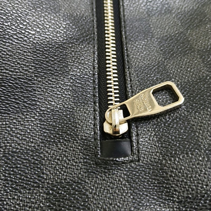 LOUIS VUITTON MICK 中號 灰色 塗層 帆布 棋盤格 斜背包 單肩包-7