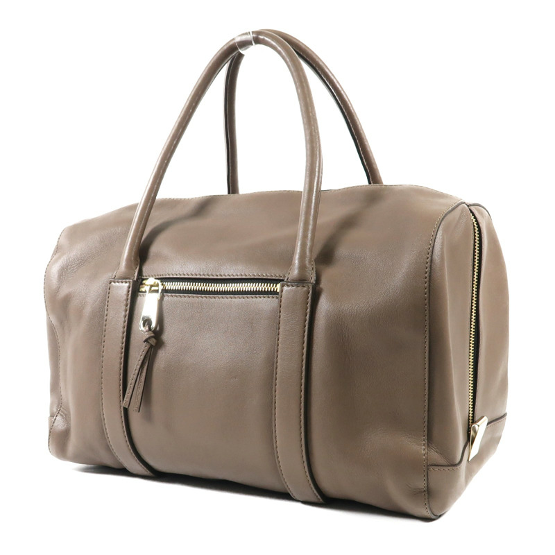 Chloe 羊皮皮革Hand Bag金扣手挽袋-2