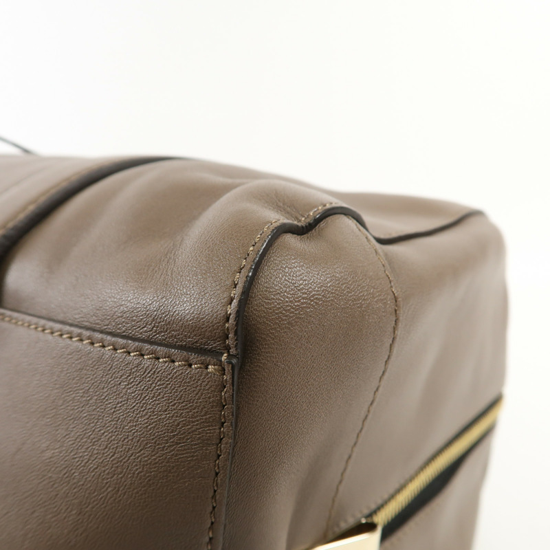 Chloe 羊皮皮革Hand Bag金扣手挽袋-11