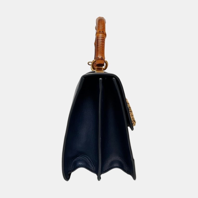 GUCCI Dionysus 中號 多色 牛皮 竹節 條紋 織帶 酒神包 單肩包 手提包-3