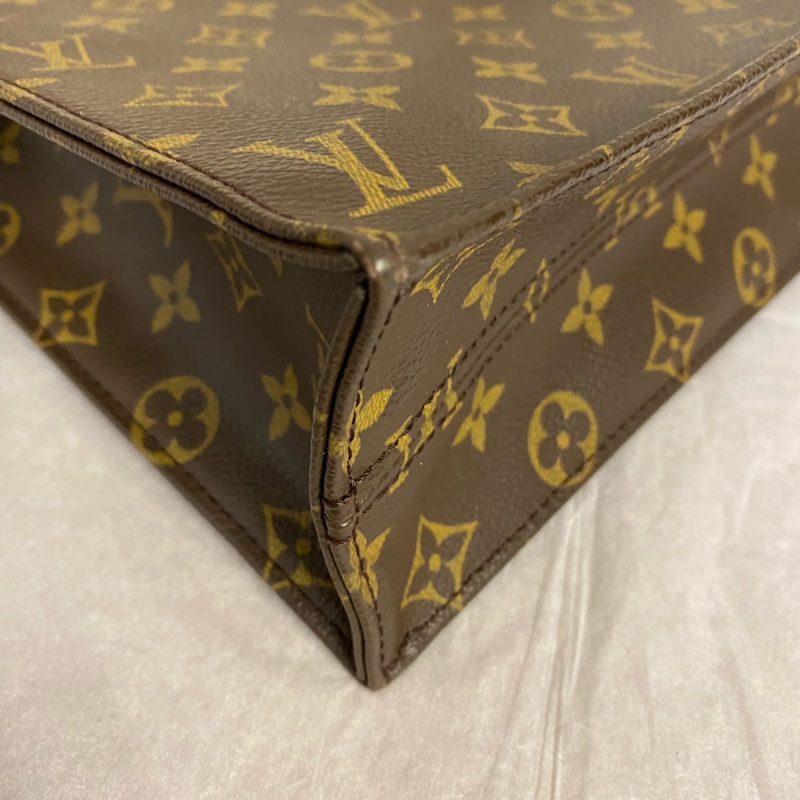 Louis Vuitton 中古款vtg 手提老花琴譜包-5