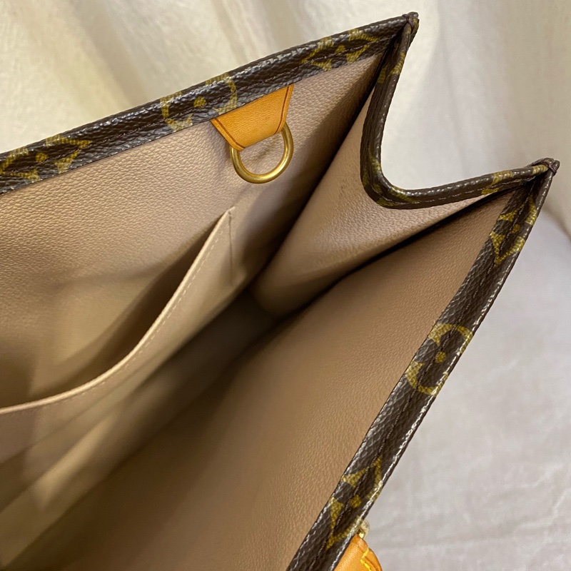 Louis Vuitton 中古款vtg 手提老花琴譜包-9