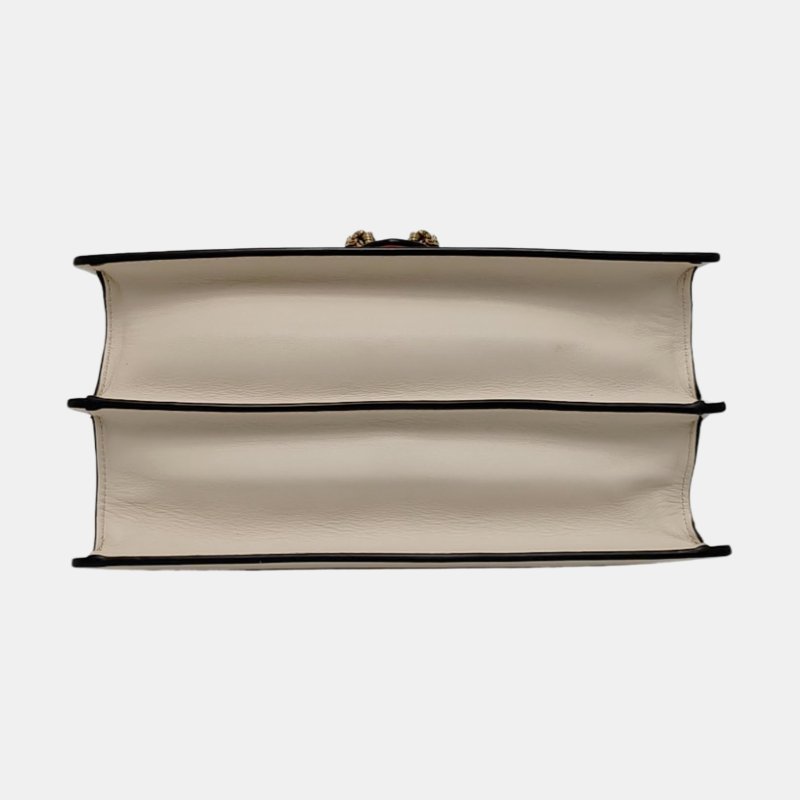 GUCCl Dionysus 中號 多色 牛皮竹 竹節 條紋 織帶 酒神包 單肩包-5